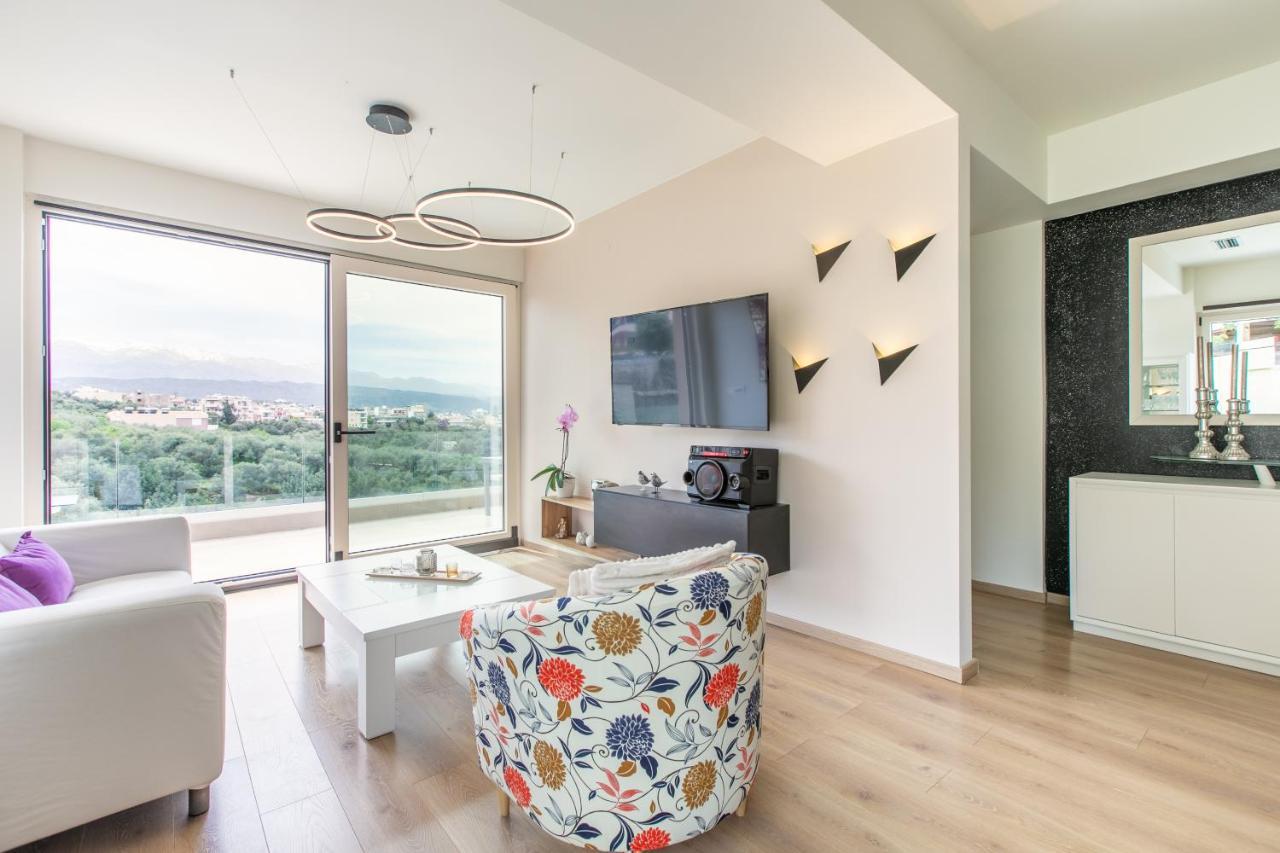 Gk Halepa Luxury Apartment 하니아 외부 사진