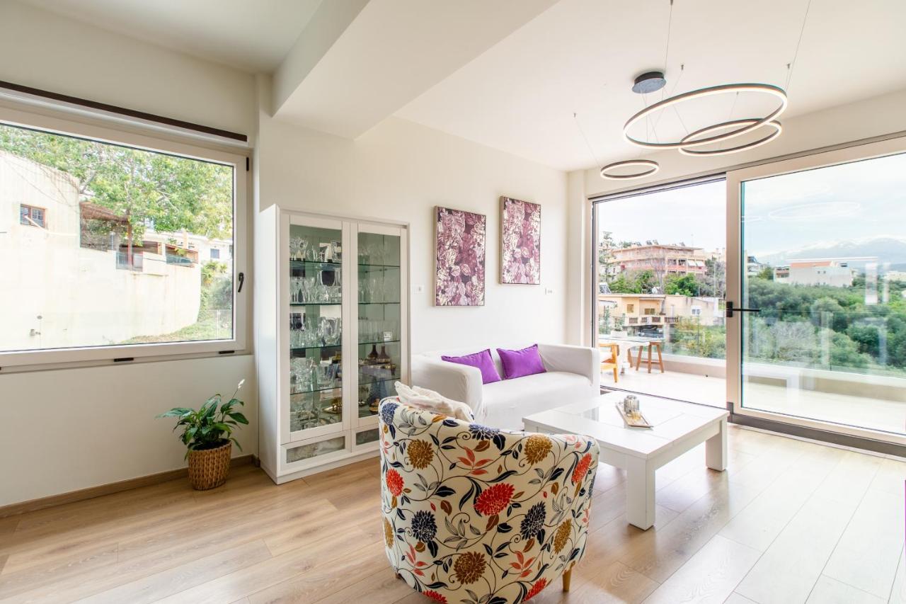 Gk Halepa Luxury Apartment 하니아 외부 사진