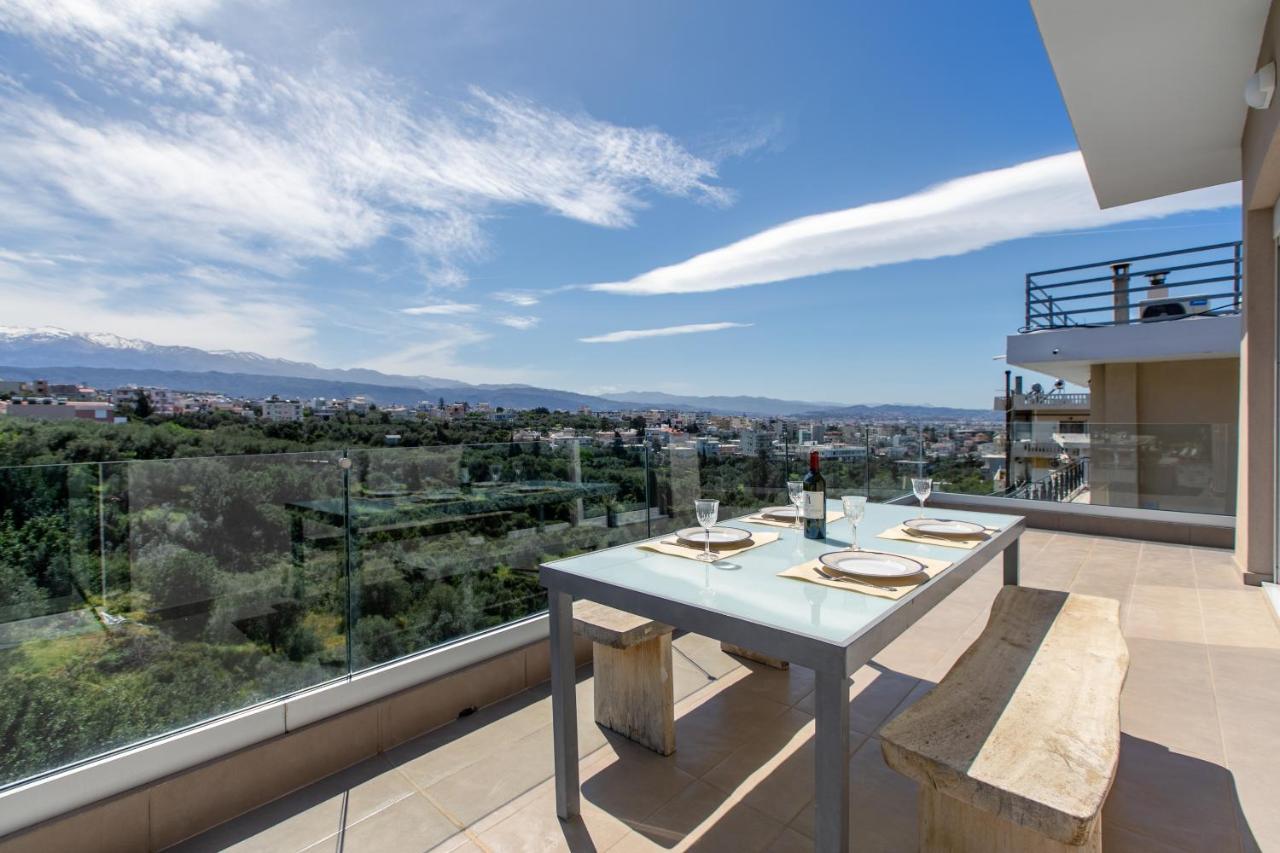 Gk Halepa Luxury Apartment 하니아 외부 사진